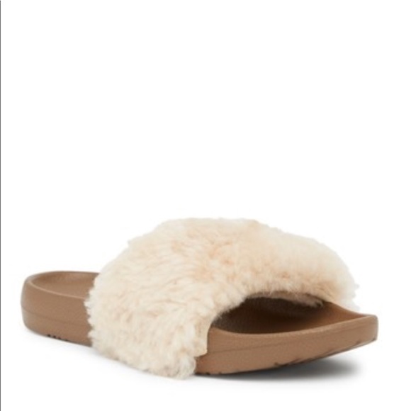 UGG Shoes - UGG Royale Genuine Lamb Fur Slide